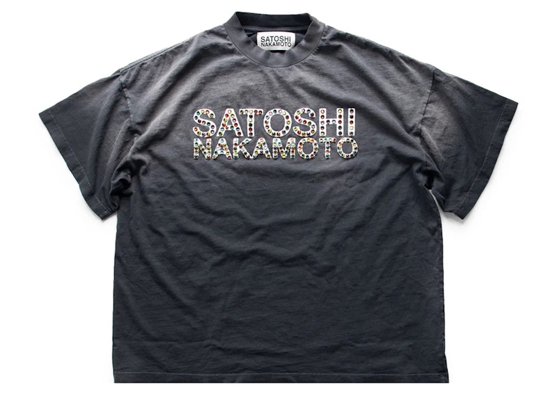 Sicko x Satoshi Nakamoto Studded Logo Tee Black メンズ - FW22 - JP