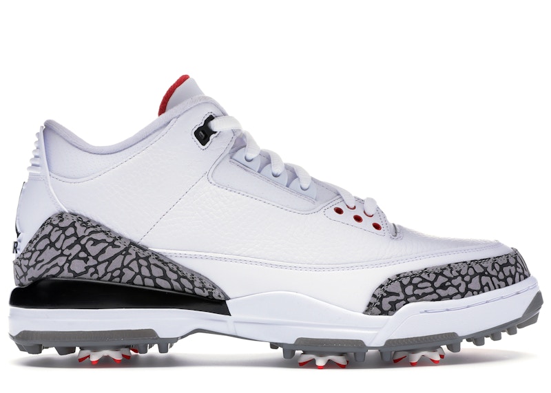 Jordan 3 Retro Golf White Cement Men's - AJ3783-100 - US