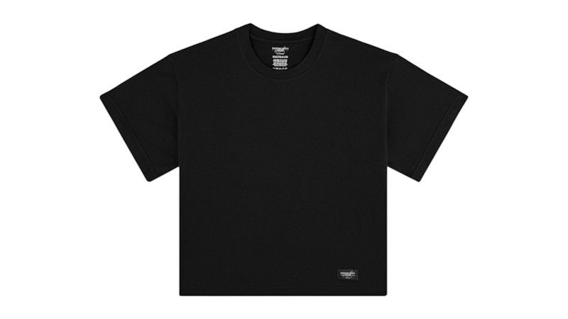 Siegelman Labeled Boxy Tee Black