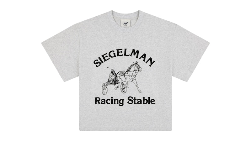 Siegelman Racing Stable Boxy Tee Gray
