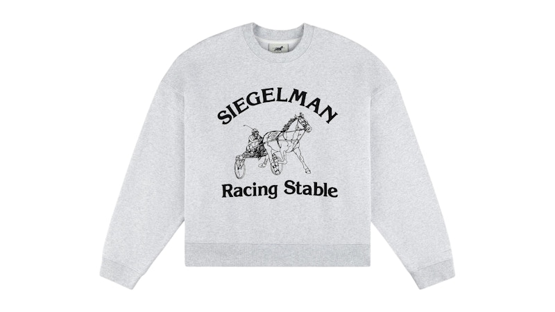 Siegelman Racing Stable Crewneck Gray