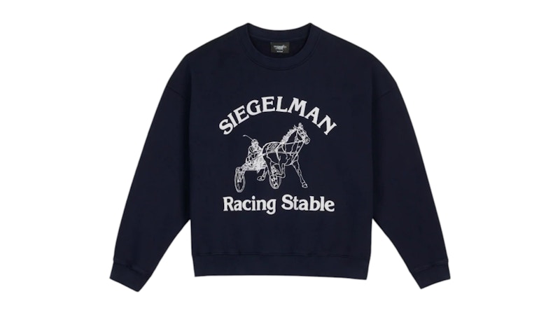 Siegelman Racing Stable Crewneck Navy