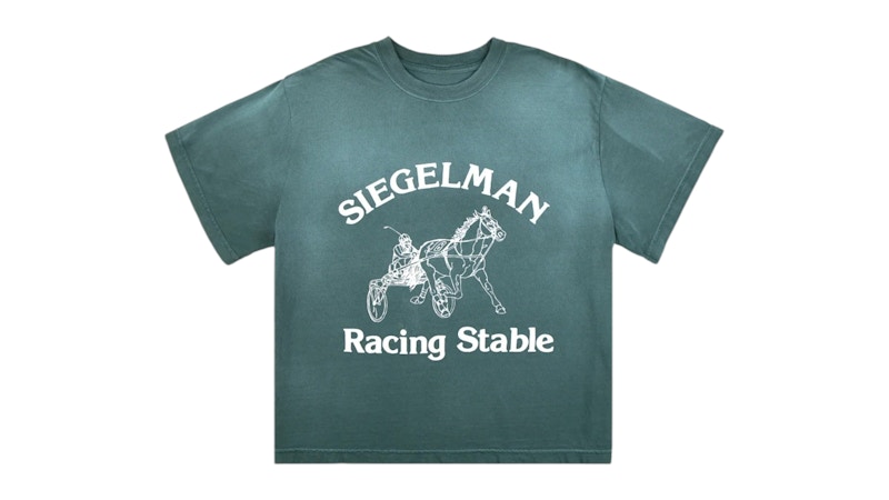 Siegelman Racing Stable Graphic Boxy Tee Green