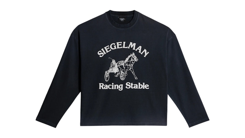 Siegelman Racing Stable Long Sleeve Tee Black