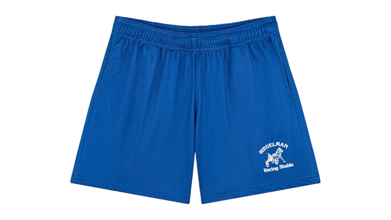 Siegelman Racing Stable Mesh Shorts Blue