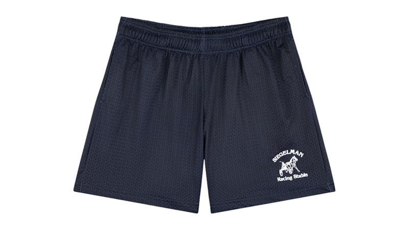 Siegelman Racing Stable Mesh Shorts Navy