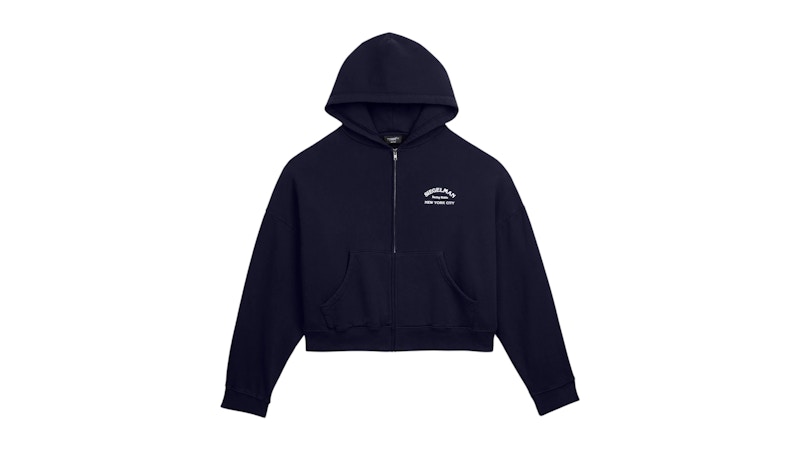 Siegelman Racing Stable Zip Hoodie Navy