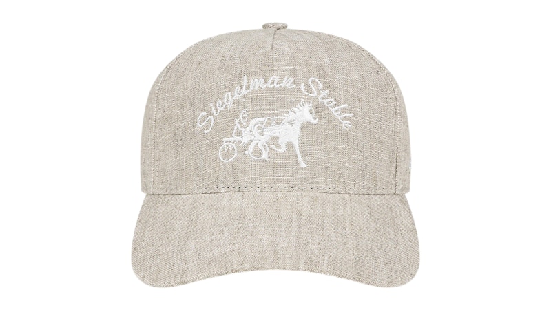 Siegelman Stable Linen Hat Beige