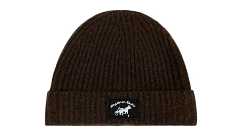 Siegelman Stable Rib Beanie Dark Brown