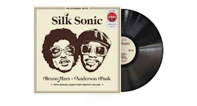 Silk Sonic (Bruno Mars & Anderson Paak) An Evening With Silk Sonic Target Exclusive LP Vinyl Black