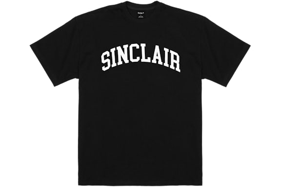 Sinclair Global Anniversary Block T-shirt Black