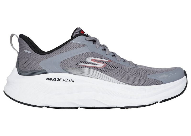 Skechers Max Run Pacewave Grey Red