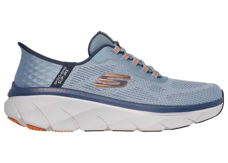 Skechers Slip-ins RF D'Lux Walker 2.0 Rezinate Slate メンズ