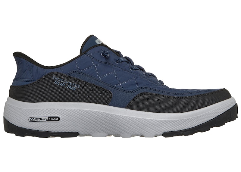 Skechers Slip-ins Relaxed Fit Urban Explore Cozy Fit Navy Black