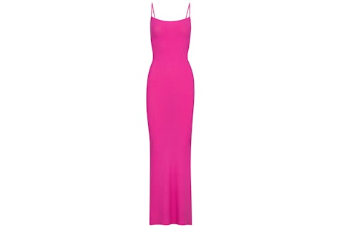 SKIMS Soft Lounge Long Slip Dress Hot Pink - US SKIMS Soft Lounge Long Slip Dress Hot Pink - US