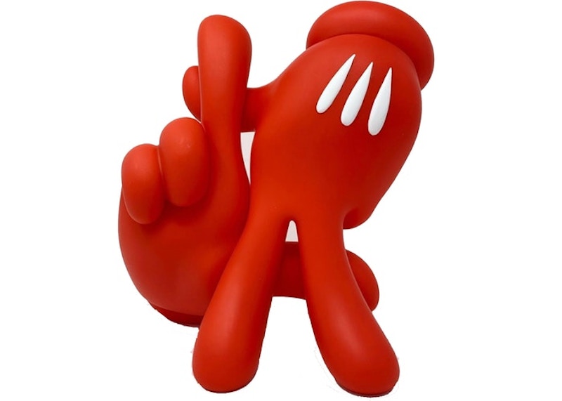 Slick OG LA Hands Vinyl Figure Red