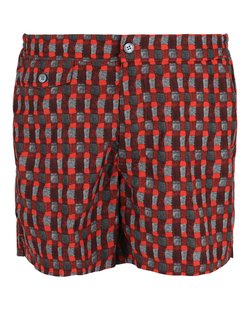 Slowear Incotex Mare Swim Trunks Medium Red