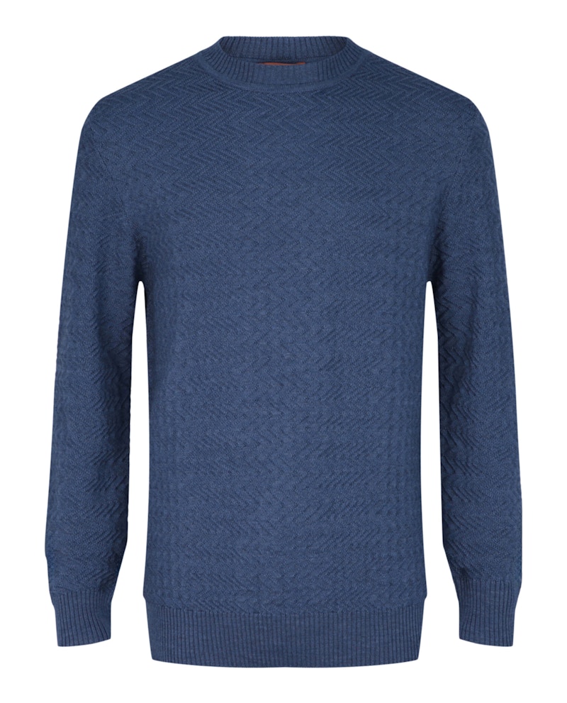 M Missoni Knit Crewneck Sweater Light Blue