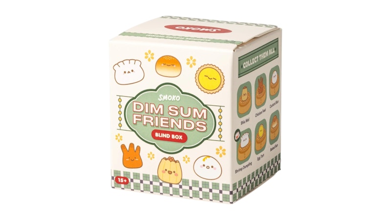 Smoko Dim Sum Friends Blind Box Figure Single Blind Box