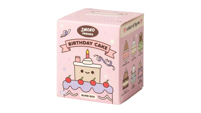 Smoko Friends Birthday Cake Blind Box Figure Single Blind Box
