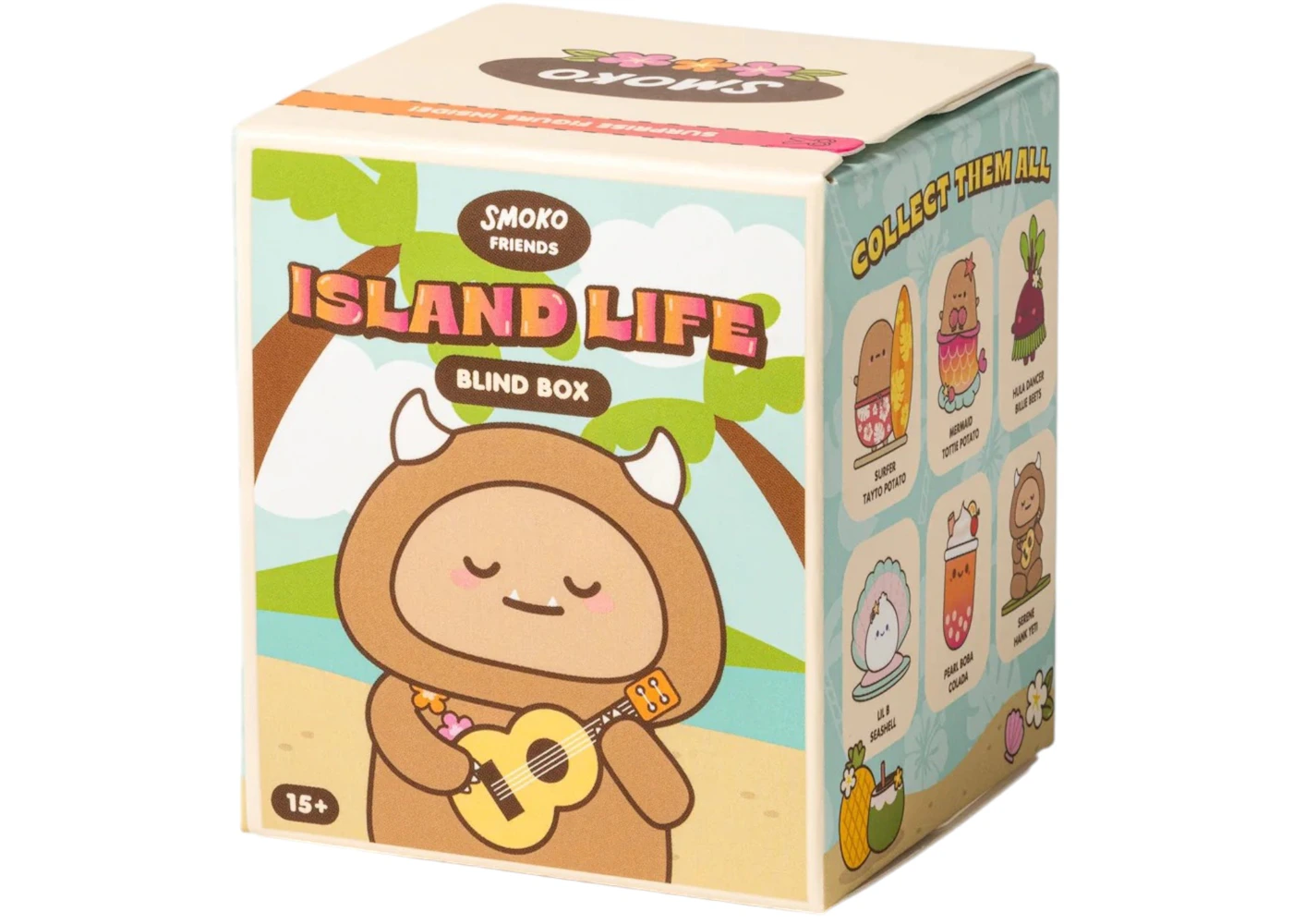 Smoko Friends Island Life Blind Box Figure Single Blind Box - KR