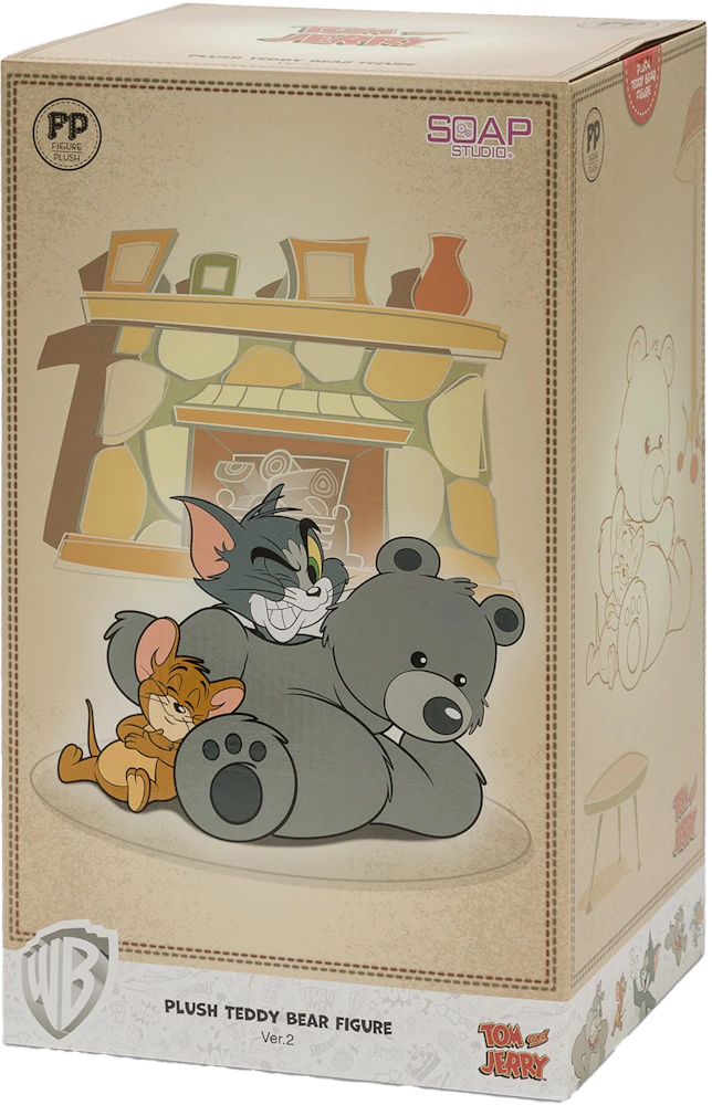 Soap Studio Tom and Jerry Plush Teddy Bear Version 2 Figure - FW21