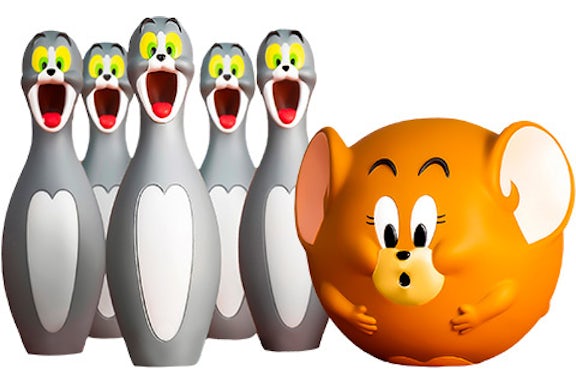 Soap Studio Tom & Jerry Bowling Vinyl Figuren-Set