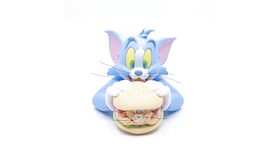 Soap Studio Tom and Jerry Burger Vinyl Bust Toy Blue