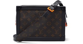Soft trunk mini cloth bag Louis Vuitton Brown in Cloth - 20680963