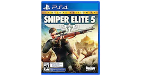 Sold Out PS4 Sniper Elite 5 Deluxe Edition Video Game