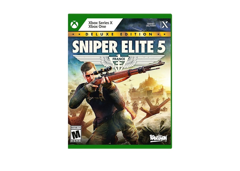 Sold Out Xbox Series X Sniper Elite 5 Deluxe Edition Video Game - US