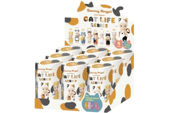 Estuche sellado Sonny Angel Cat Life Series (caja de 9 ciegos)