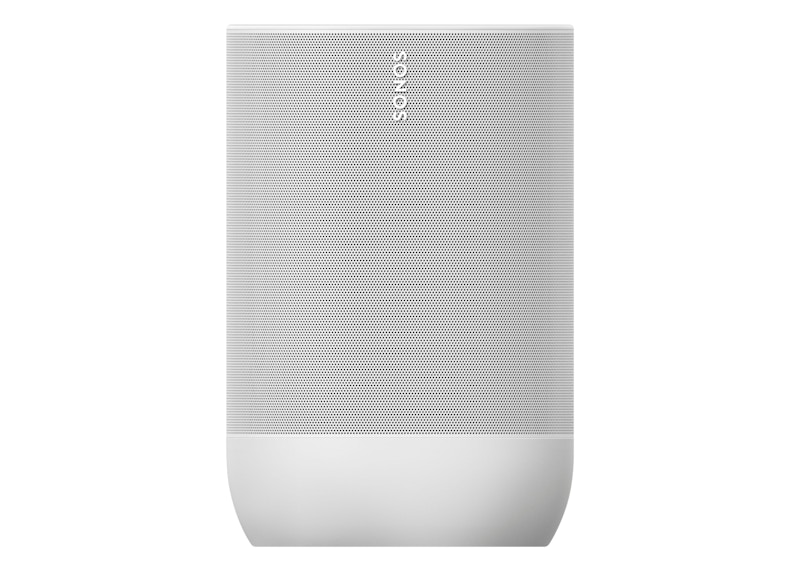 Sonos Move Smart Portable Wi-Fi/Bluetooth Speaker w/ Alexa and Google  Assistant MOVE1US1 White