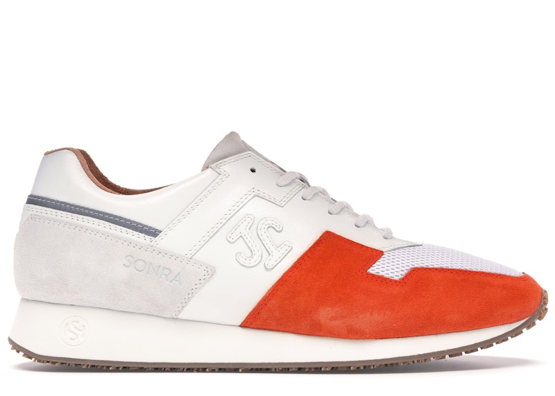 Pre-owned Sonra Men's Proto Tp Orange Sneakers In Veg Tan/tpo