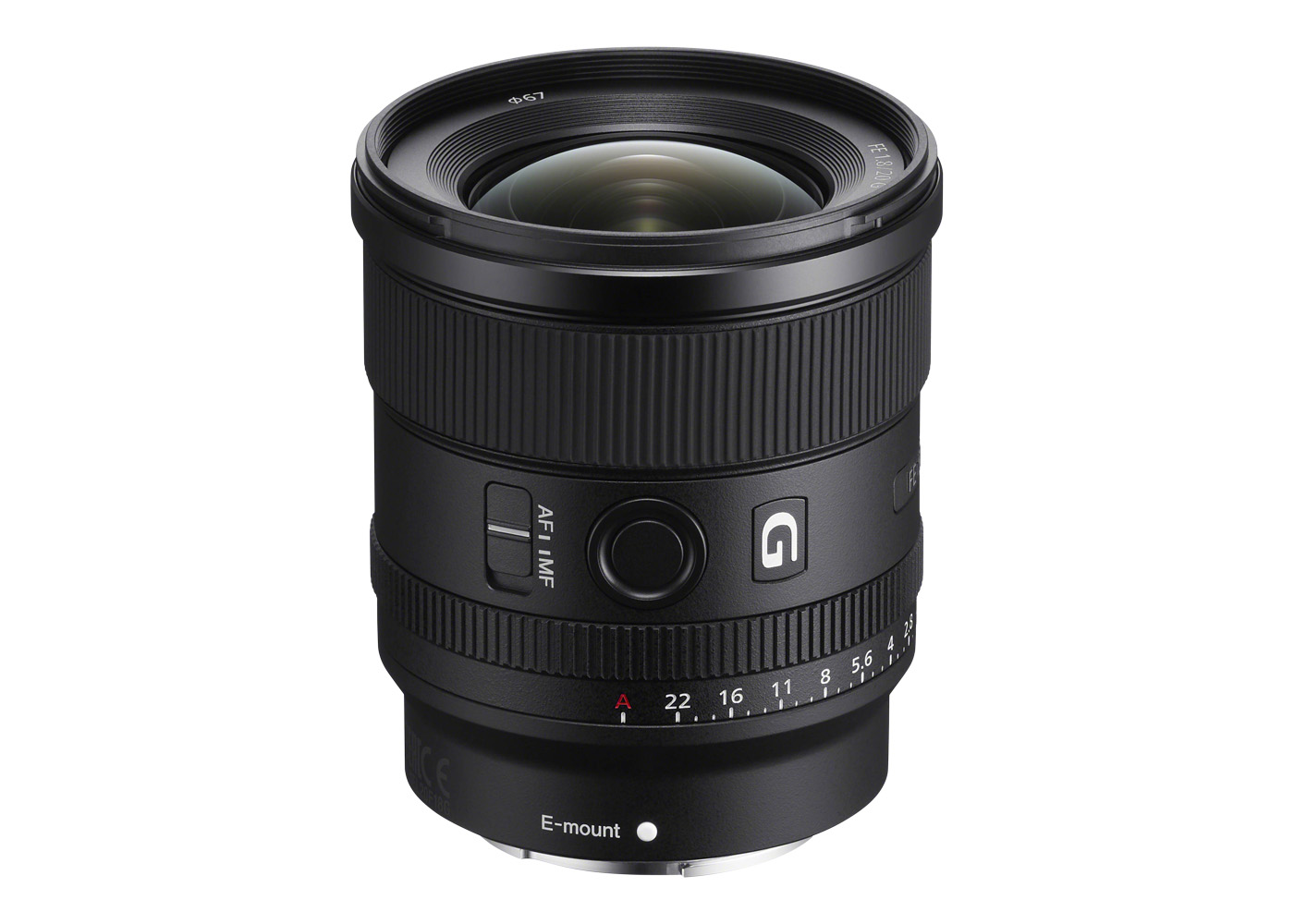 Sony FE 20mm F1.8 G Full Frame Ultra Wide Angle Lens SEL20F18G - CN