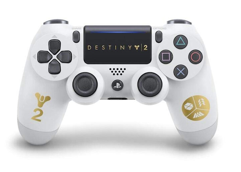 White and deals gold ps4 controller