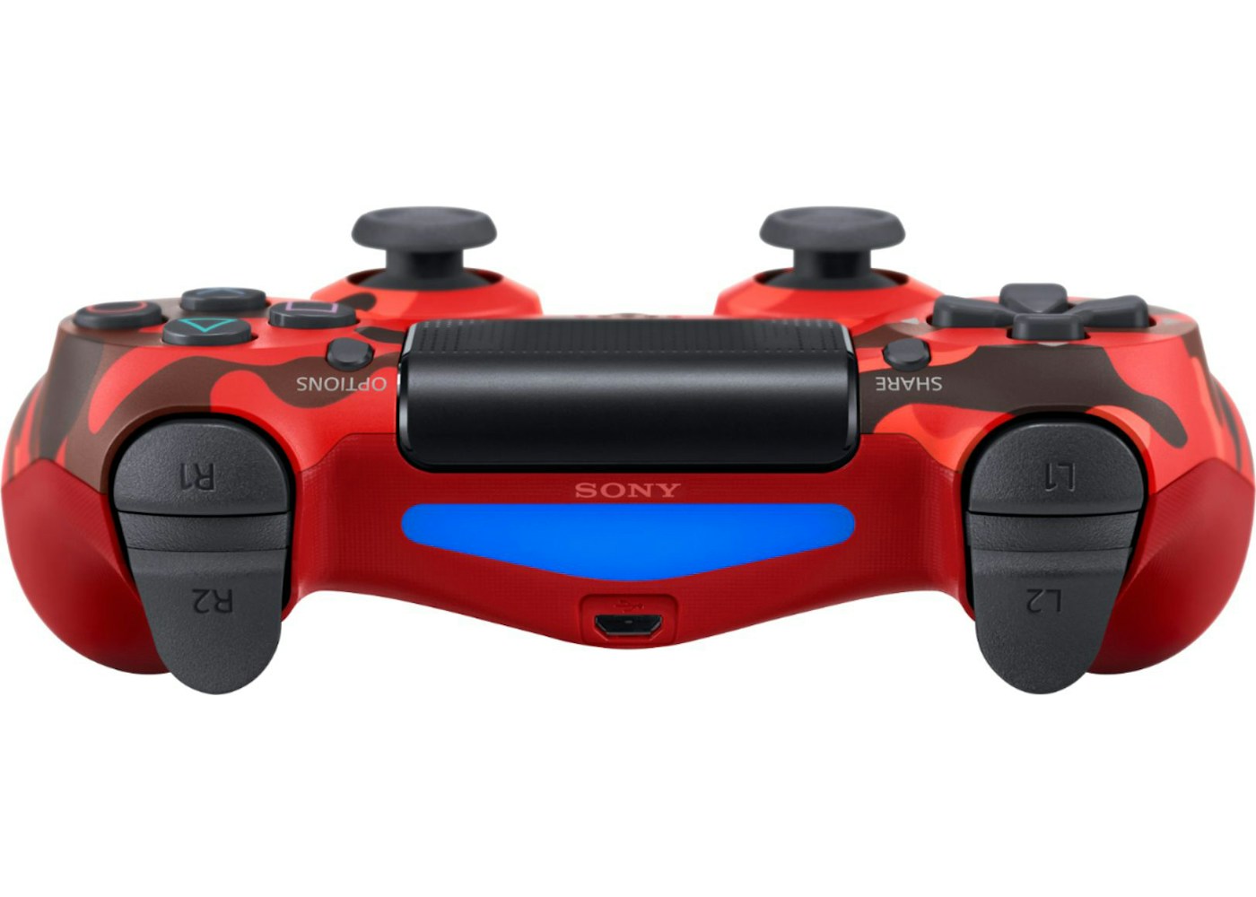 Sony Ps4 Dualshock4 Wireless Controller Red Camouflage Sony Ps4 Dualshock4 Wireless Controller Red Camouflage