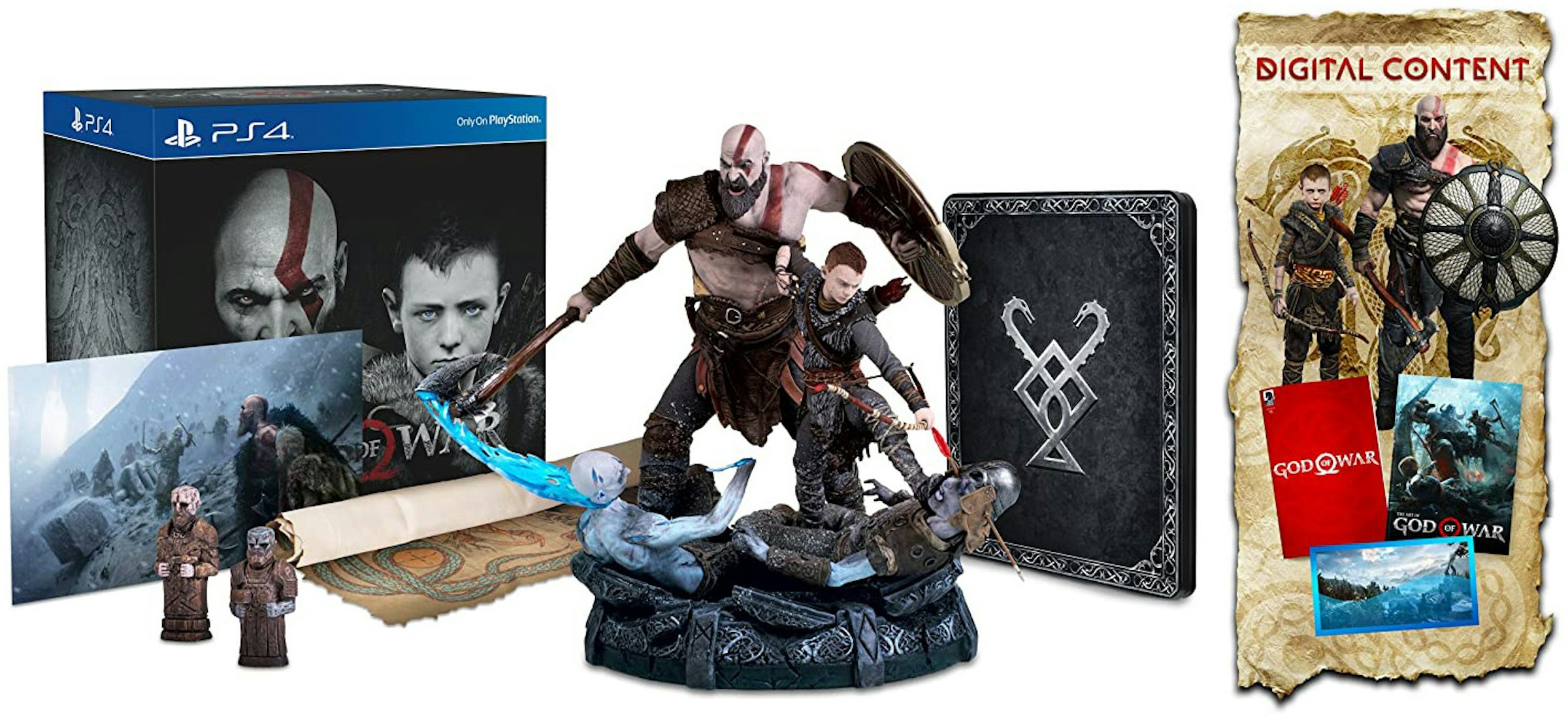 Sony PS4 God of War Collector's Edition Game Bundle US