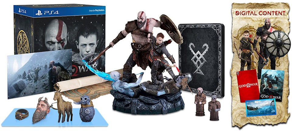 Sony PS4 God of War Stone Edition Game Bundle - US