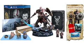 Sony PS4 God of War Stone Mason's Edition Video Game Bundle