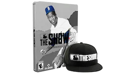Sony PS4 MLB The Show 21 Jackie Robinson Deluxe Edition Video Game Bundle