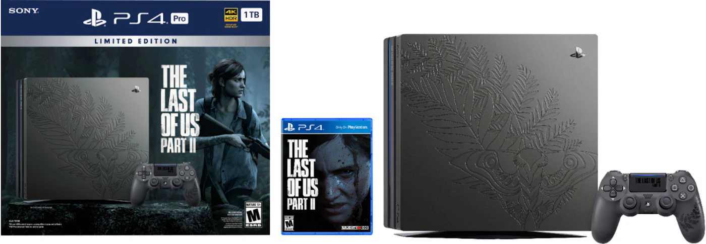 Sony PlayStation 4 Pro The Last of Us Part II 1TB Bundle - Black