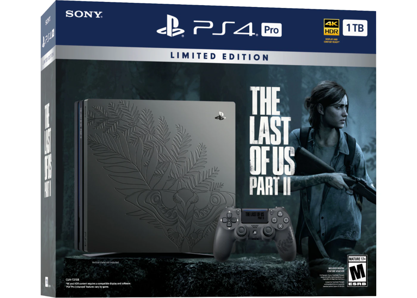 Sony PS4 Playstation Pro 1TB The Last of Us Part Limited