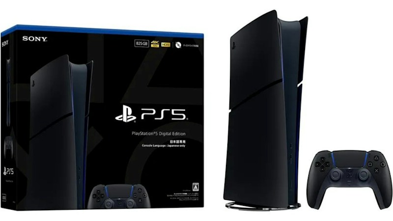 Consola Sony PS5 Edición Digital Negro Medianoche