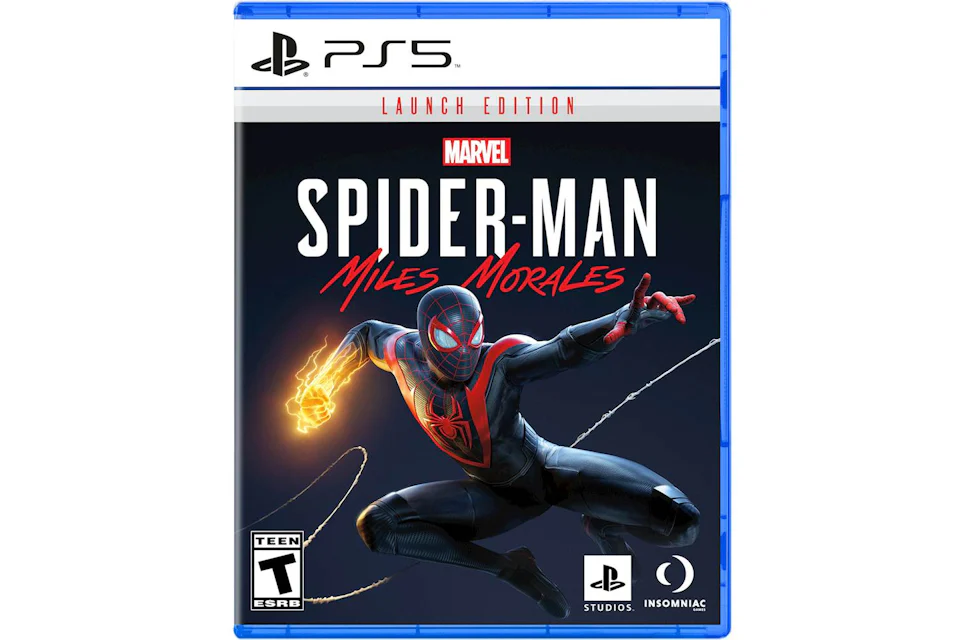 Jeu vidéo Sony PS5 Marvel Spider-Man Miles Morales édition Launch