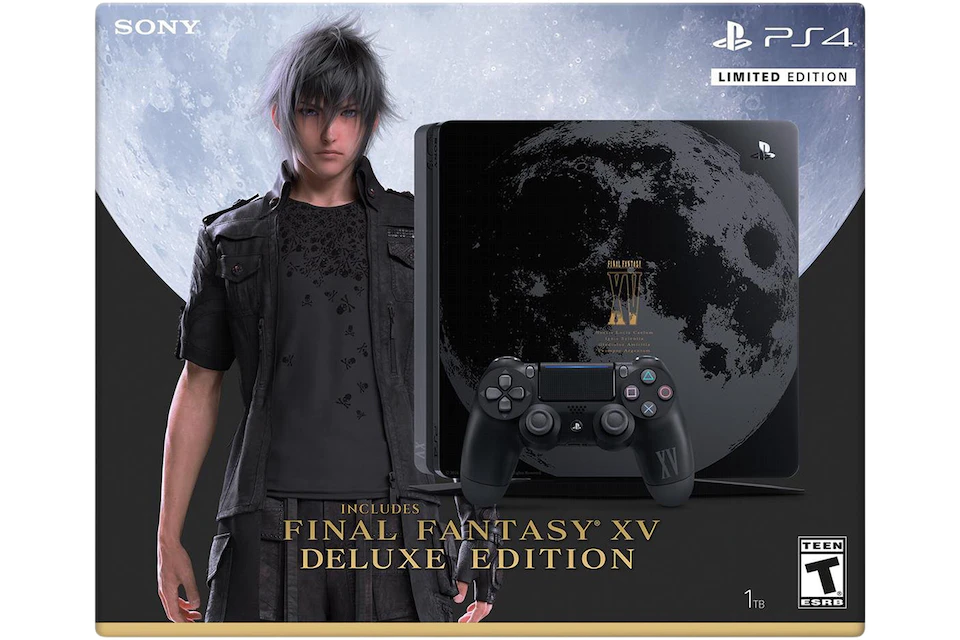 Sony PlayStation 4 PS4 1TB Final Fantasy XV Limited Edition Console Bundle (US Plug)