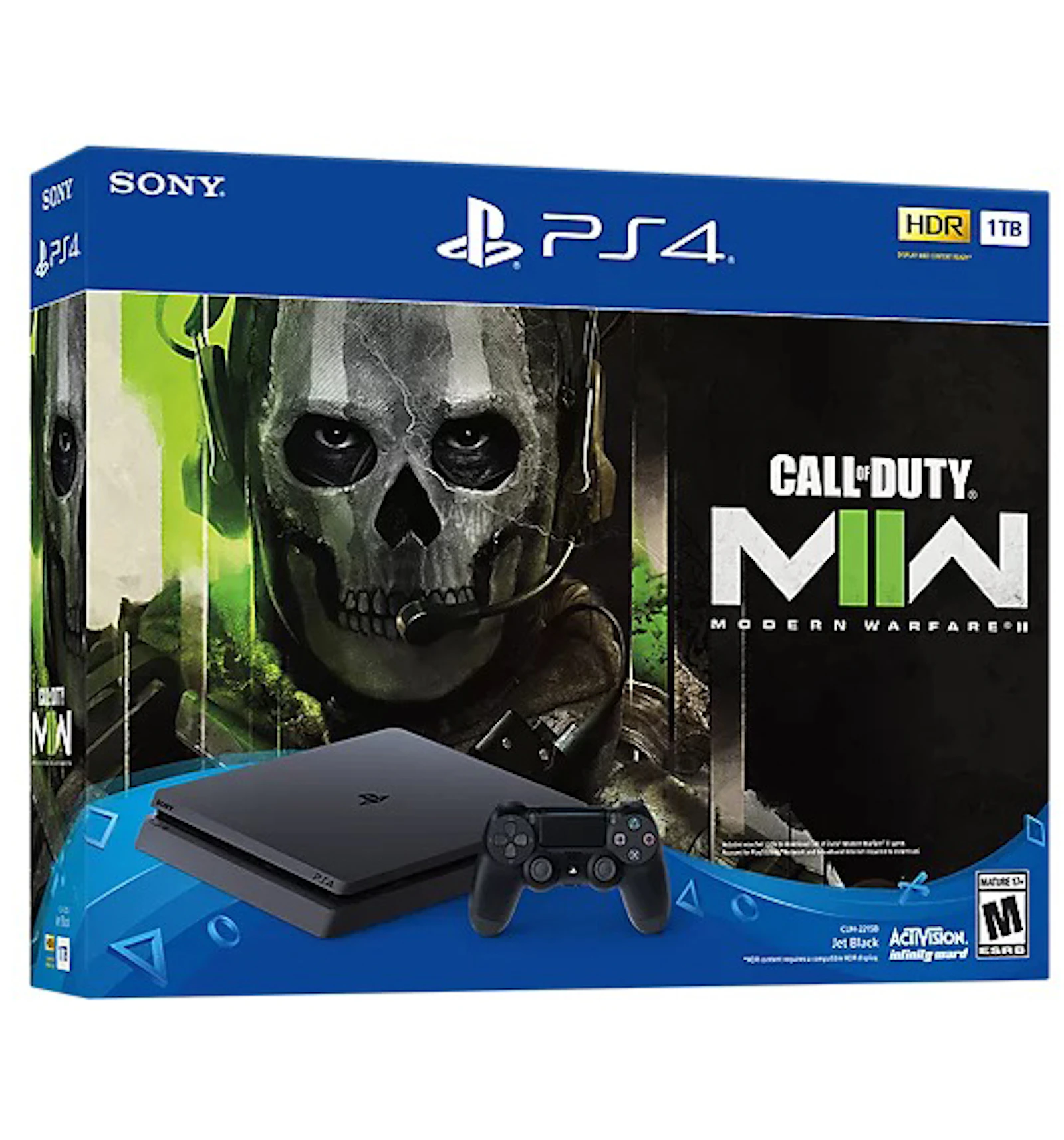 Sony PlayStation 4 PS4 Call of Duty Modern Warfare II Console Bundle ...