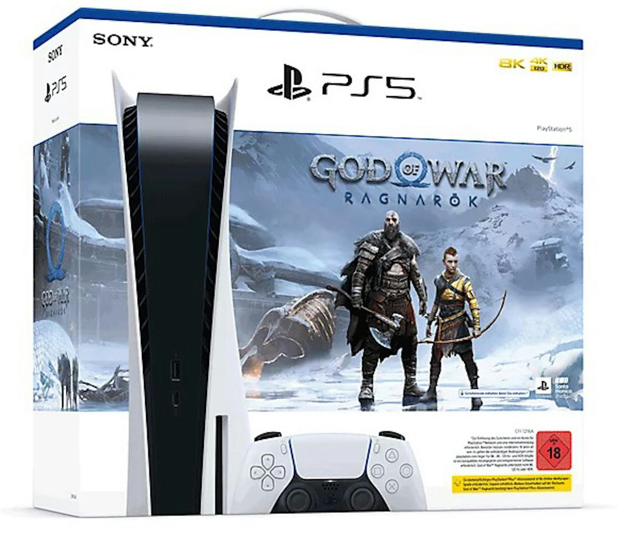 Sony PS5 Blu-Ray Edition God of War Bundle, Spare remote, charging st –  Homesmartcamera