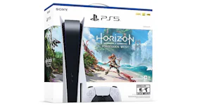 Sony PlayStation 5 PS5 Blu-ray Edition Horizon Forbidden West Console Bundle (JP Plug) CFIJ-10000