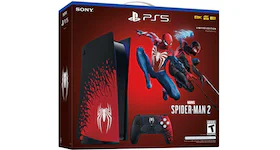 Sony PlayStation 5 PS5 Konsole mit Blu-ray-Laufwerk Marvel Spider-Man 2 Paket (US-Stecker) 1000039239